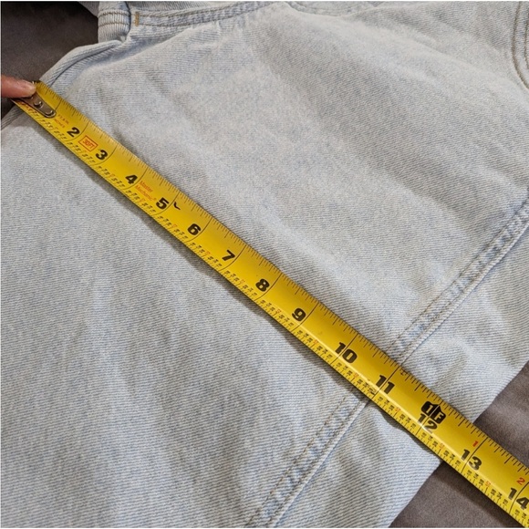 Levi's Loose Fit Overalls Jumpsuit Light Wash - Picture 4 of 10